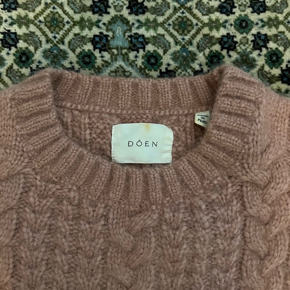 Dôen Mulberry Sweater in Maple, XS - Picture 3 of 4